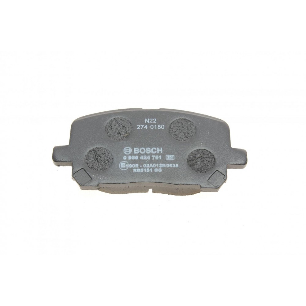 Колодки гальмівні (передні) Toyota Avensis/Corolla 01-10 (Akebono)