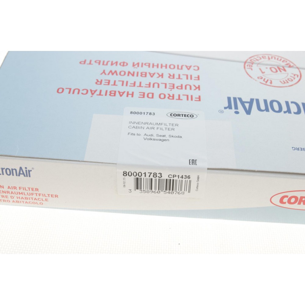 Фільтр салону Skoda Fabia/Roomster/VW Polo 99-10