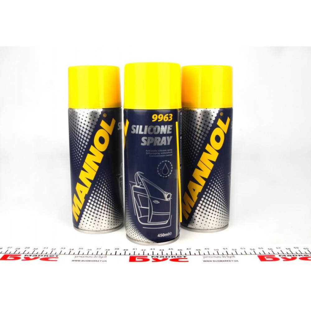 Змазка силіконова Silicone Spray (450ml) заміна на 9963 MANNOL