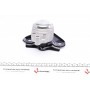 Подушка двигуна (R) Ford Fiesta V/Fusion 1.25/1.3 01-12