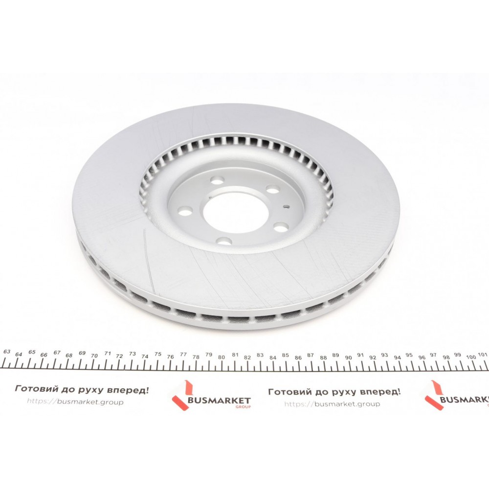 Диск гальмівний (передній) Audi A1 10-18/VW Polo 14-/Seat Ibiza 15-17 (310x25) (з покриттям) (вентил.)