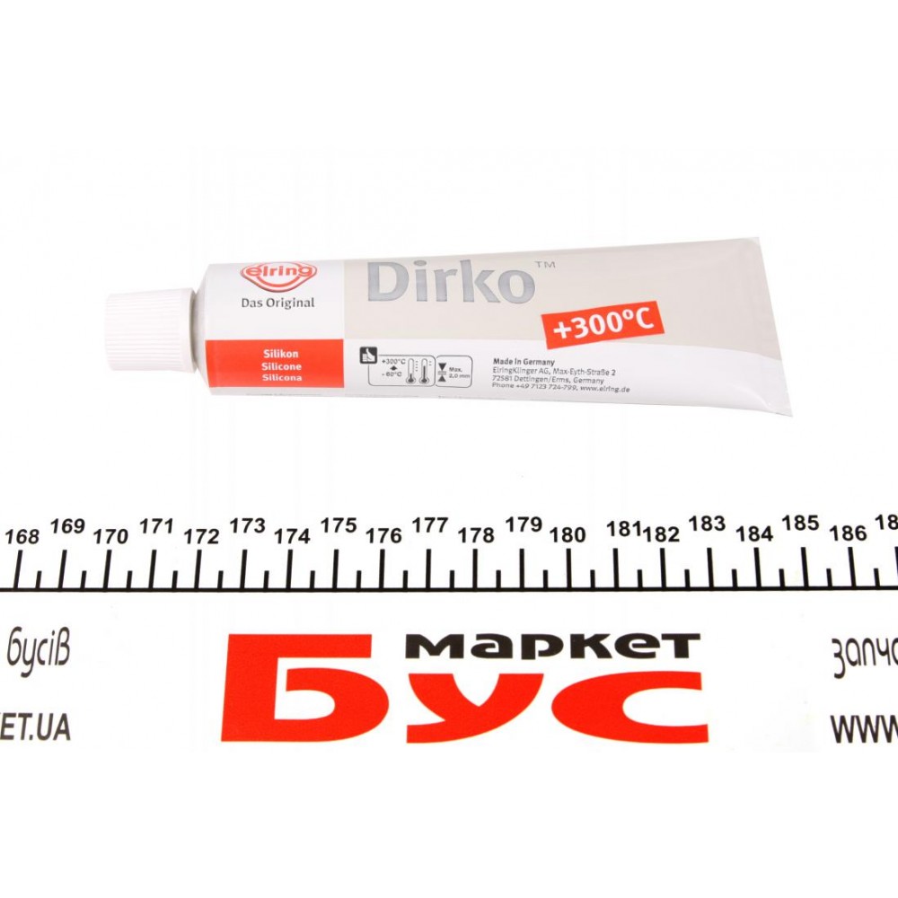 Герметик Dirko (-60°C +300°C) 70мл (бежевий) (замінено на 030.793)
