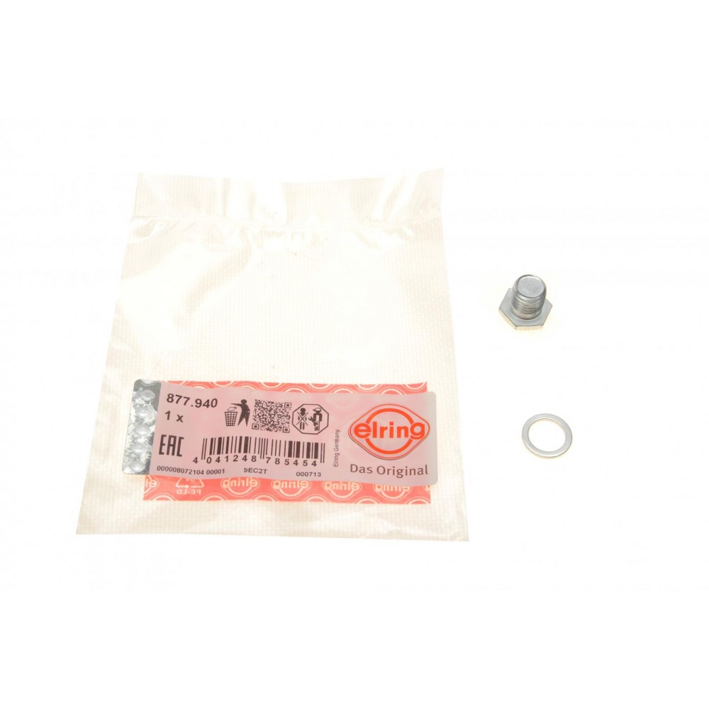 Болт зливу оливи + шайба BMW 3 (E46/E90)/7 (E38) 94-11 N42/N43/N45/N46/M73 (M12x1.5)