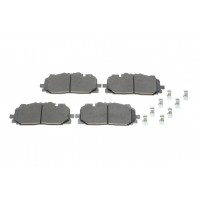 Колодки гальмівні (передні) Audi A4/A5/Q5/Q7 15-/ A6/A7/A8/Q3/Q8/VW Touareg 17- (Akebono) ATE Ceramic