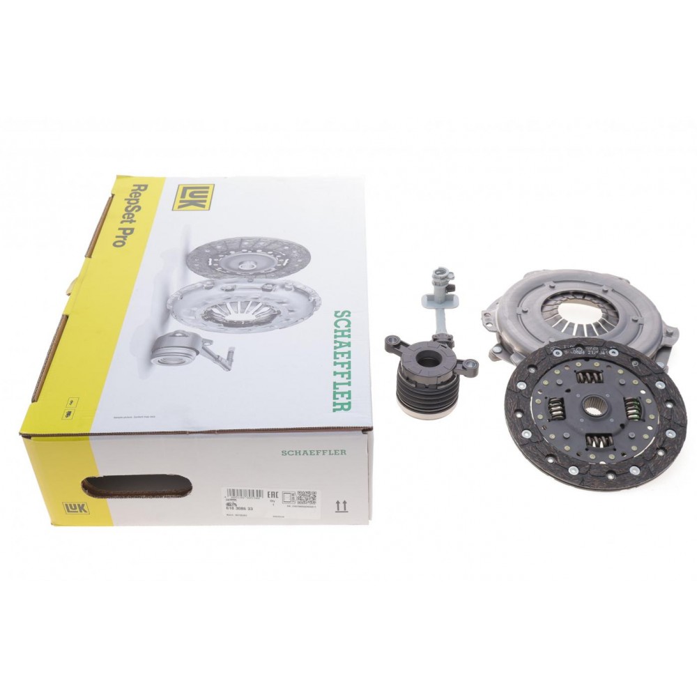 Комплект зчеплення Renault Clio 1.2 16V 05- (d=180mm) (+ вижимний)