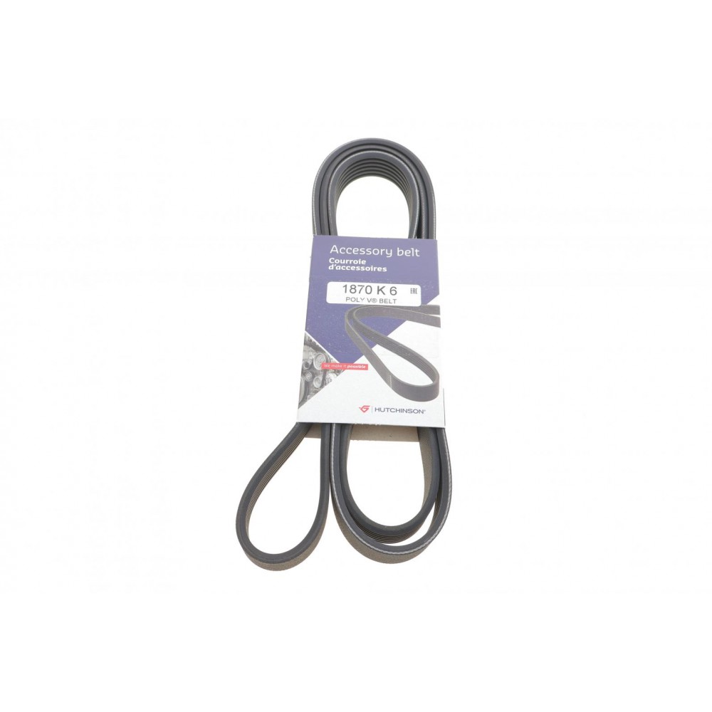 Ремінь генератора Audi/BMW/Chevrolet/MB/ Opel (6PK1870)