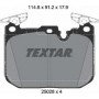 Колодки гальмівні (передні) BMW 3 (F30/F31/F34)/ 4 (F32/F36) 11- (Brembo)