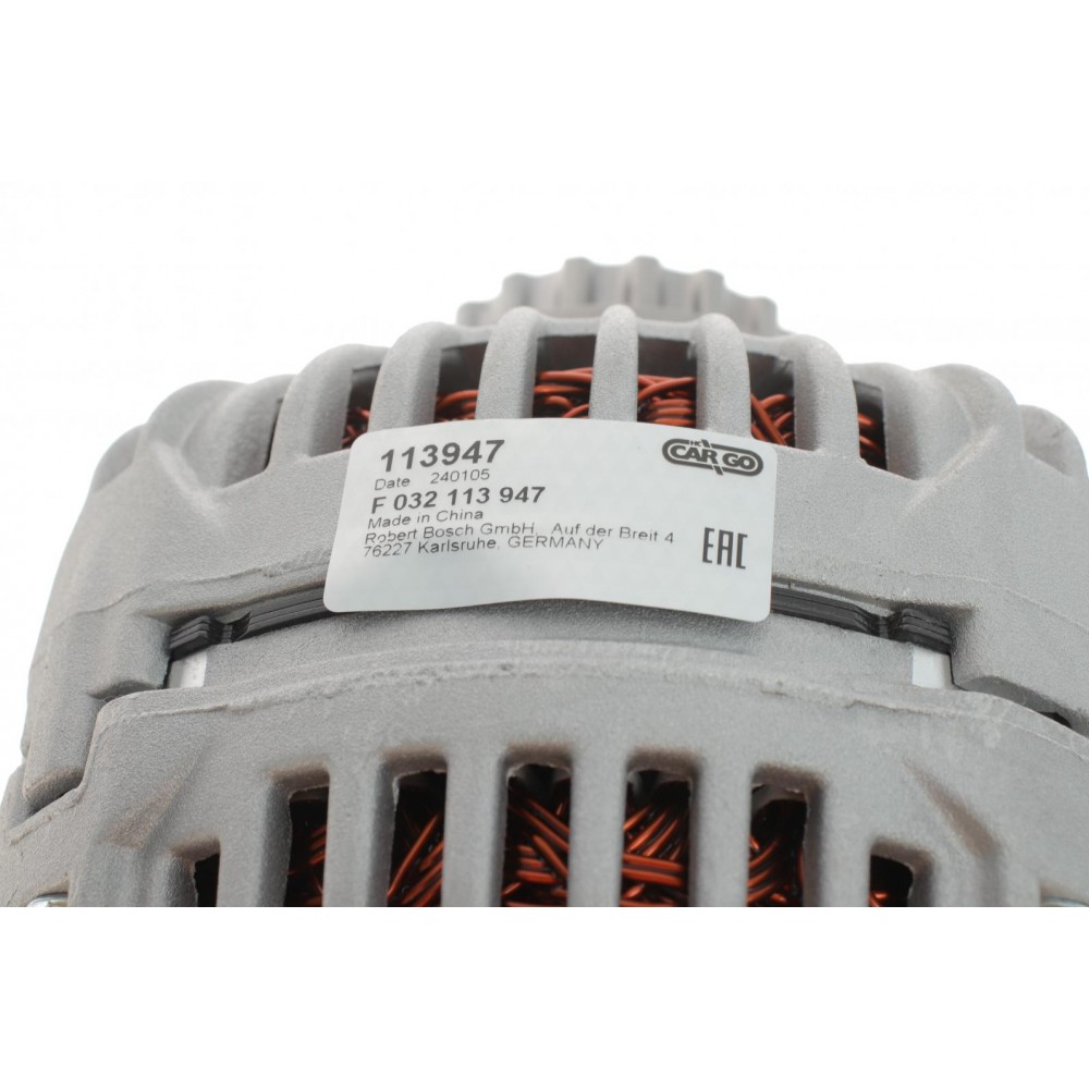 Генератор VW T5 2.5TDI 03-09 (14V/180A) = 113947