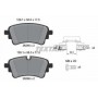 Колодки гальмівні (задні) Audi A4/A6/Q5/Q7/VW Touareg 15-