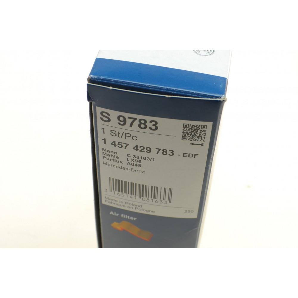 Фільтр повітряний MB (W124) OM602