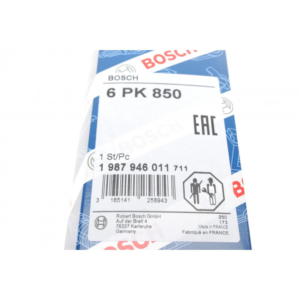 Ремінь генератора Citroen C1/Peugeot 107/Toyota Aygo 1.0 i 05-14 (6PK850)