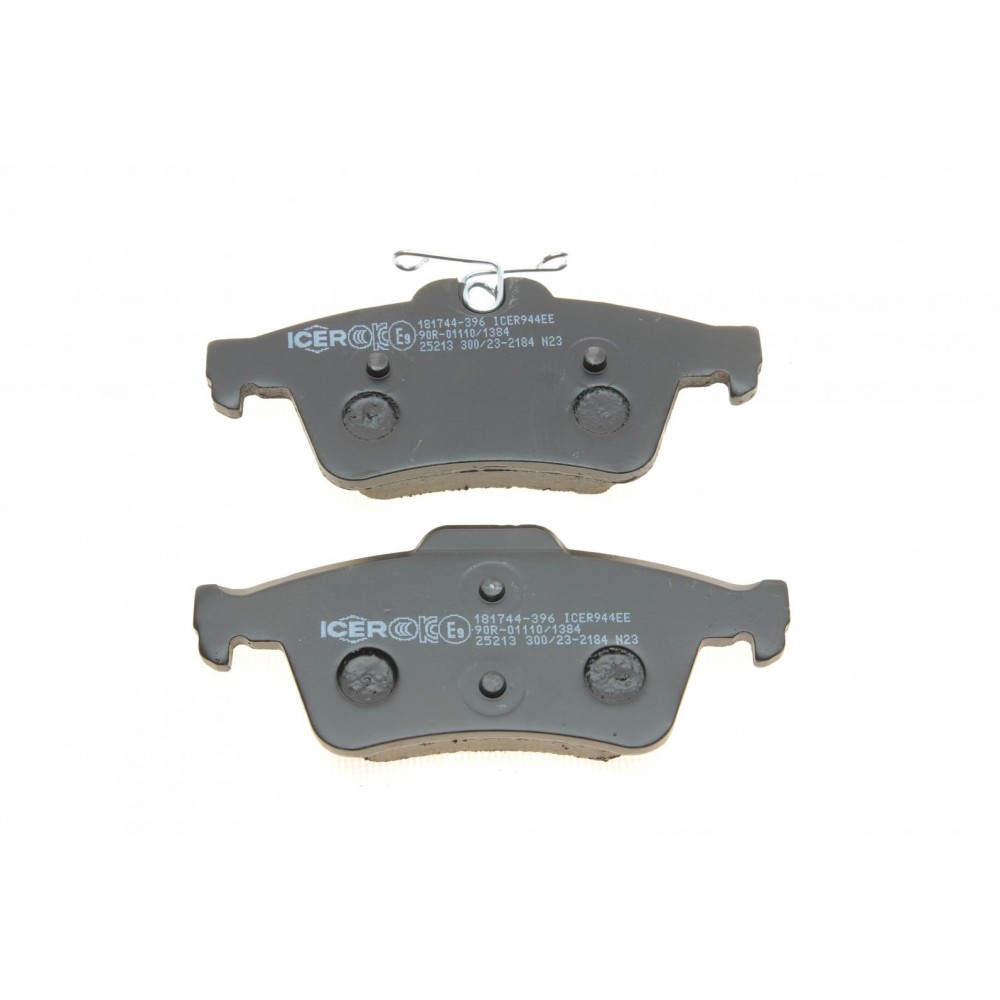 Колодки гальмівні (задні) Ford Connect 13-/Kuga/C-Max 08-/Focus/Mazda 3/5/Volvo C30/S40/V40/V50 03-