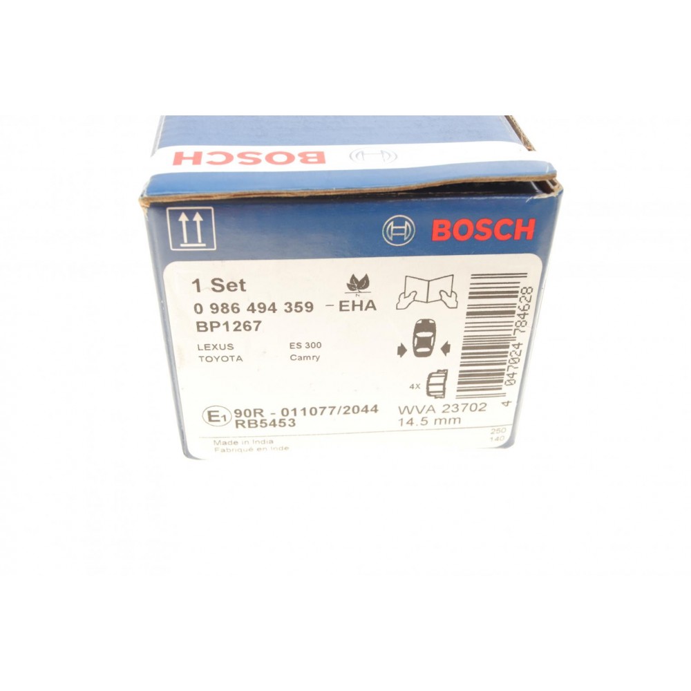 Колодки гальмівні (задні) Toyota Camry 01-11/Highlander 00-03/Lexus ES 96-06