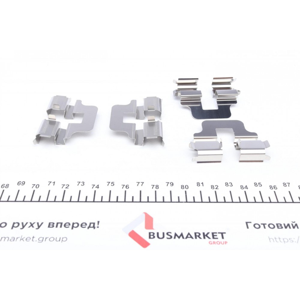 Планка супорта (заднього) прижимна (к-кт) MB A-class (W168/W169)/Vaneo (W414) 97-12