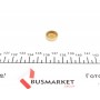 Заглушка блоку циліндрів (d=16,5mm) Латунь/Brass