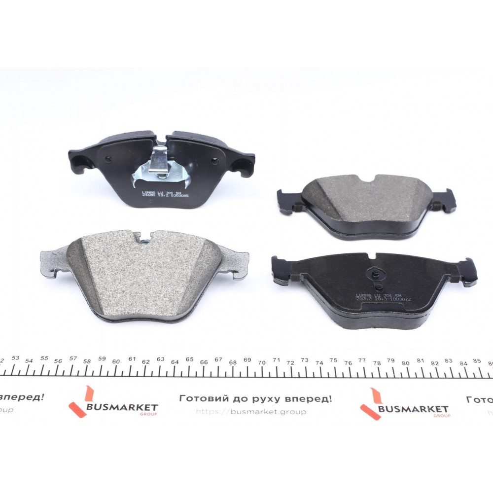 Колодки гальмівні (передні) BMW 5 (F10/F11)/6 (F06/F12/F13) 09- (Ate)
