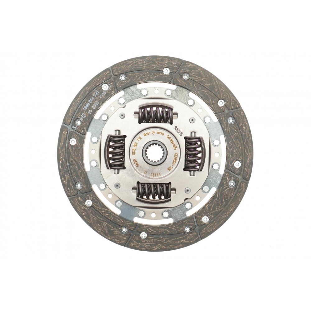 Диск зчеплення Ford Focus/Mondeo/Volvo C30/S40/V50 98-15 (d=220mm)