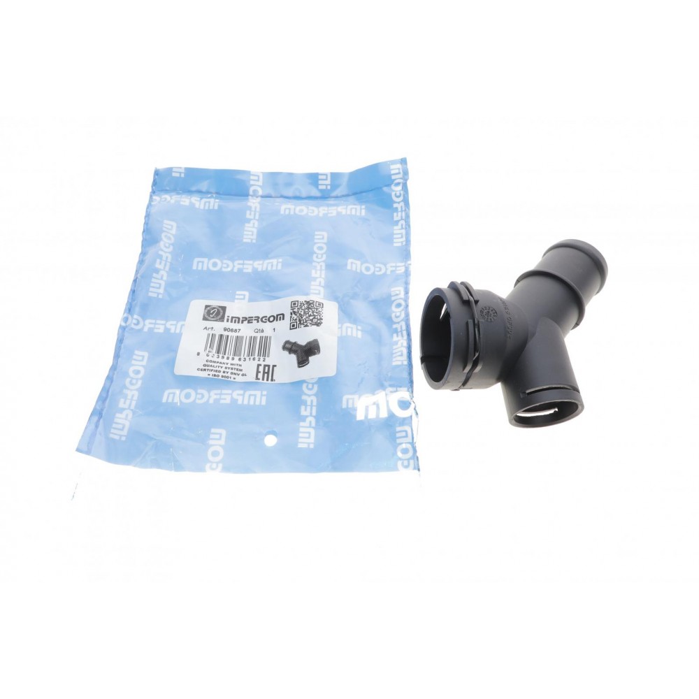 Фланець системи охолодження VW Caddy III/Passat 1.4-3.6 03-15