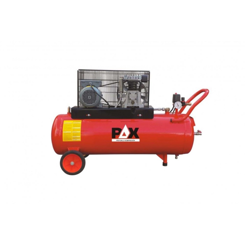 Компресор пневматичний поршневий 100L 220V/9 bar/1.5-2 kW-Hp/323 L/min (37x130x84 сm)
