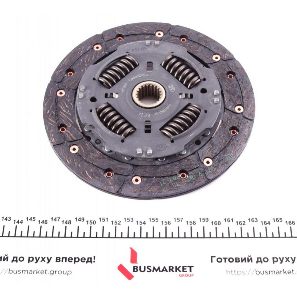 Комплект зчеплення Fiat Palio 96-03 (d=190mm); замінено на: 619 3171 00