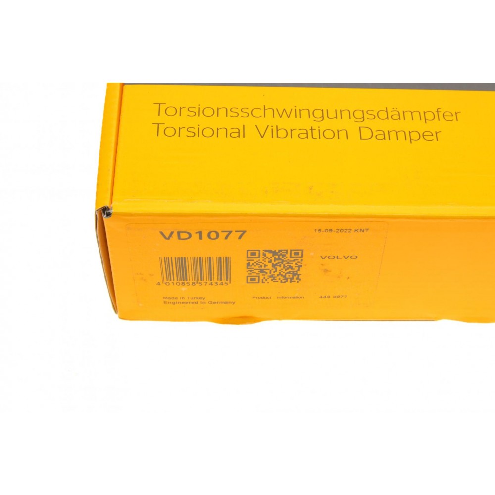 Шків колінвалу Volvo S60/S80/XC90 2.4D 02-14 (6PK)