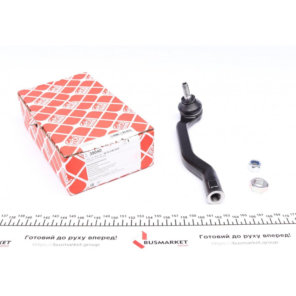 Наконечник тяги рульової (R) Renault Megane III 1.5dCi/1.6 16V 08-