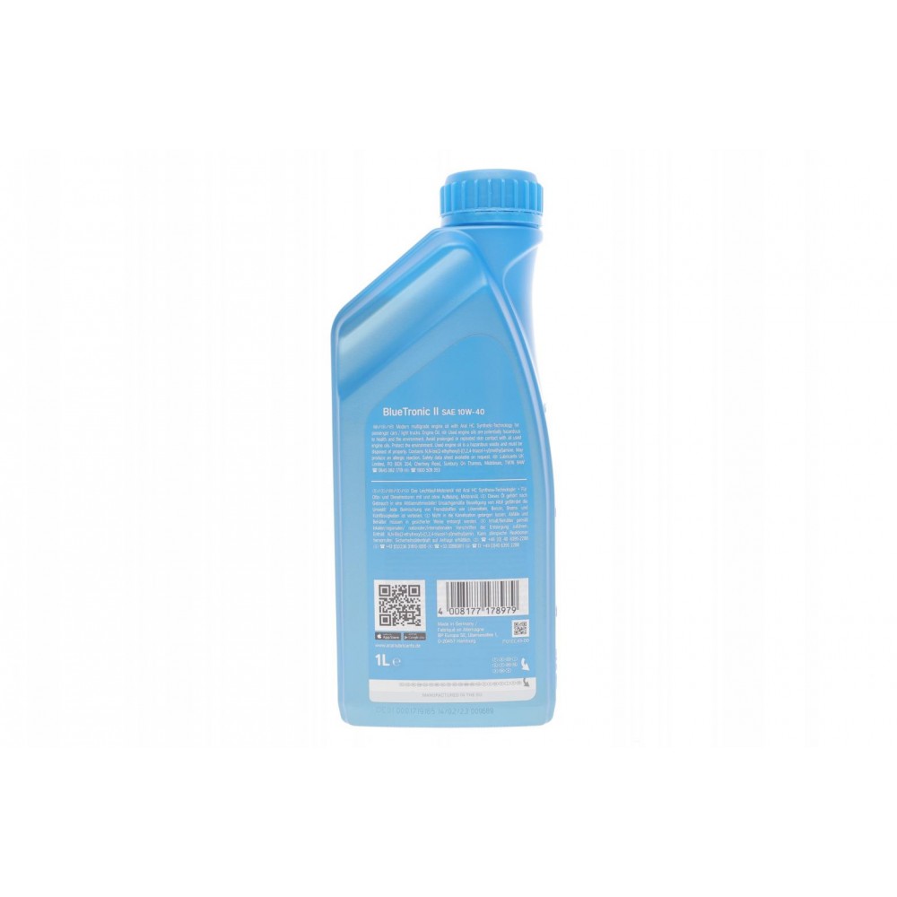 Олива 10W40 Blue Tronic II (1L)  (VW501 00/505 00/MB 229.3)