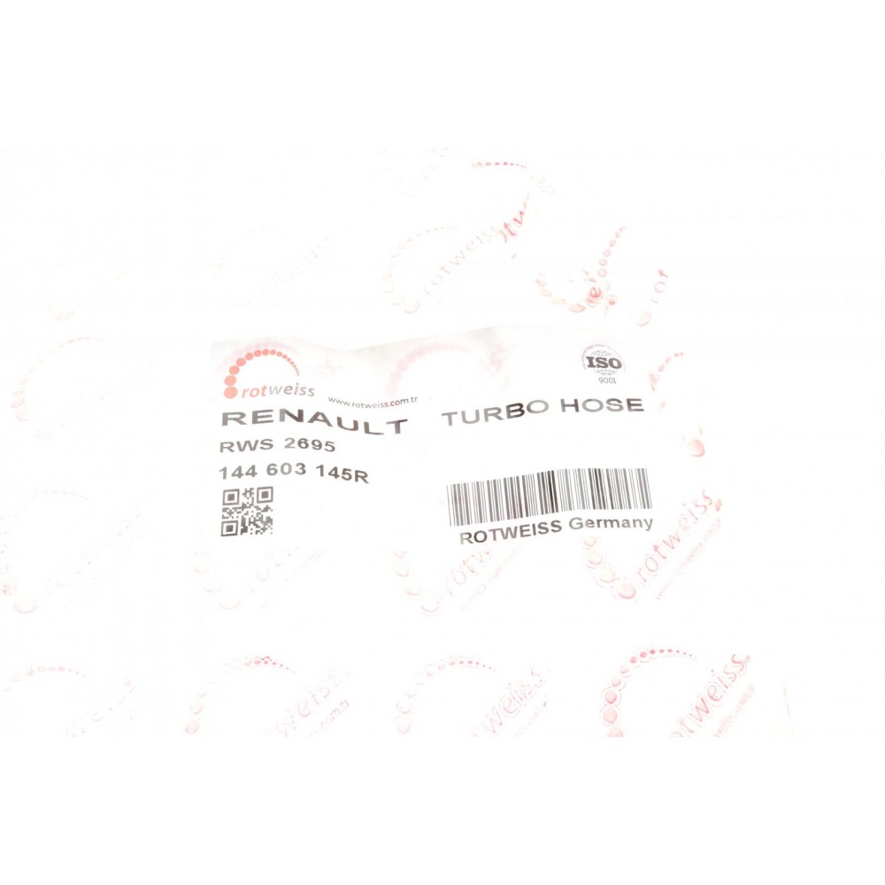 Патрубок інтеркулера Renault Fluence/Scenic III/Megane III 1.5dCi 09-