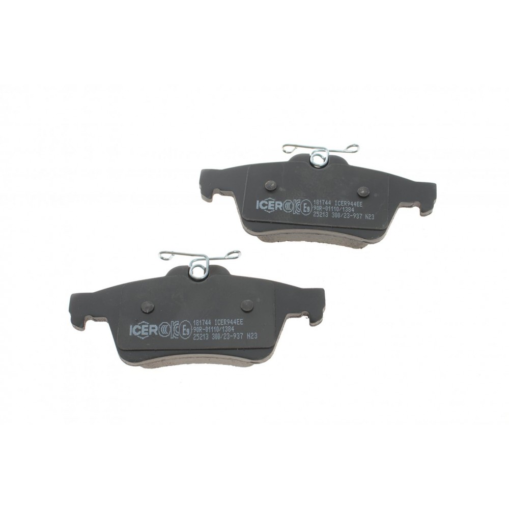 Колодки гальмівні (задні) Ford Connect 13-/Kuga/C-Max 08-/Focus/Mazda 3/5/Volvo C30/S40/V50 03-/V40