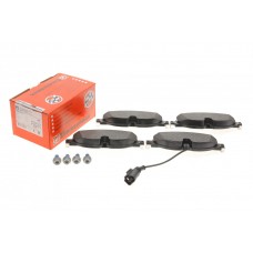Колодки гальмівні (передні) VW Golf VII/VIII/Passat/Seat Leon 12- (TRW) (з датчиком)