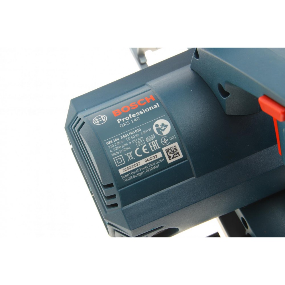 Пила ручна дискова GKS 140 (1400W) 64мм макс.