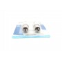 Автолампа P21/5W 12V 21/5W BAY15d (LED) (червона) (к-кт 2 шт.)