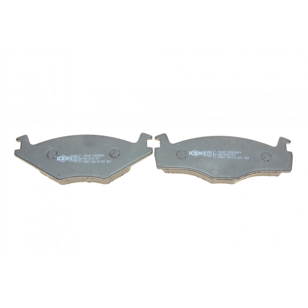 Колодки гальмівні (передні) Seat Cordoba/Ibiza/Toledo 93-02/VW Caddy/Passat B2-B4 79-92/Golf 74-99