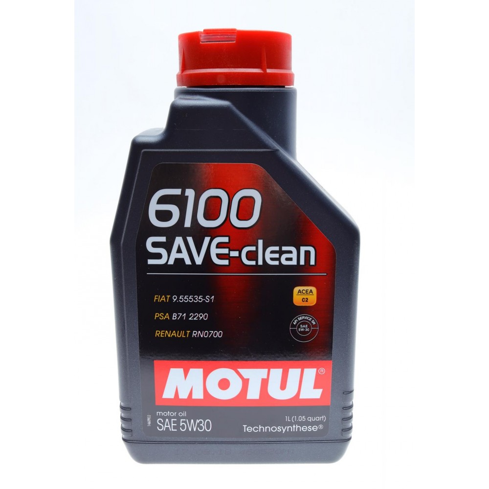 Олива 5W30 6100 Save-clean (1л) (FIAT 9.55535-S1/PSA B71 2290/RENAULT RN0700) знятий з виробн
