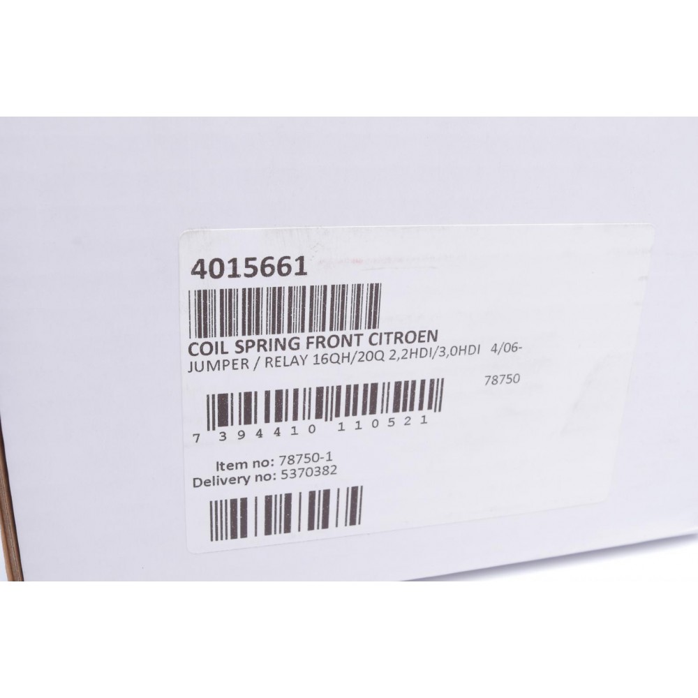 (замінено на 4026197) пружина (передня) Citroen Jumper 2.0/2.2/3.0HDi 06- (Модель 35/16QH, 40/20Q)