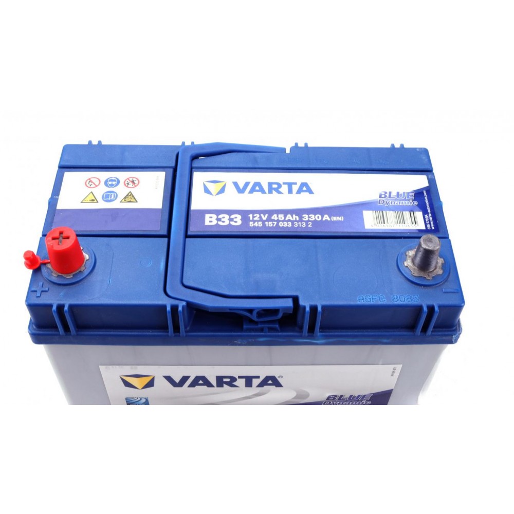 Акумуляторна батарея 45Ah/330A (238x129x227/+L/B00) Blue Dynamic B33 Азія