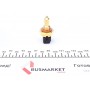 Датчик температури охолоджуючої рідини BMW 3 (E46/E90)/5 (E39/E60) (2 конт.) (M12x1.5)