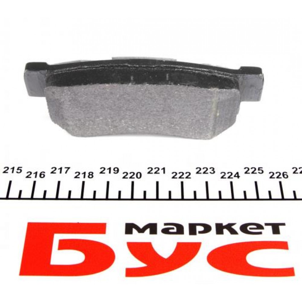 Колодки гальмівні (задні) Hyundai Tucson 2.0 CRDi 04-10 (Mando) Q+