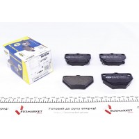 Колодки гальмівні (задні) Toyota Corolla 01-08/Prius 00-09/Yaris/Celica 99-05