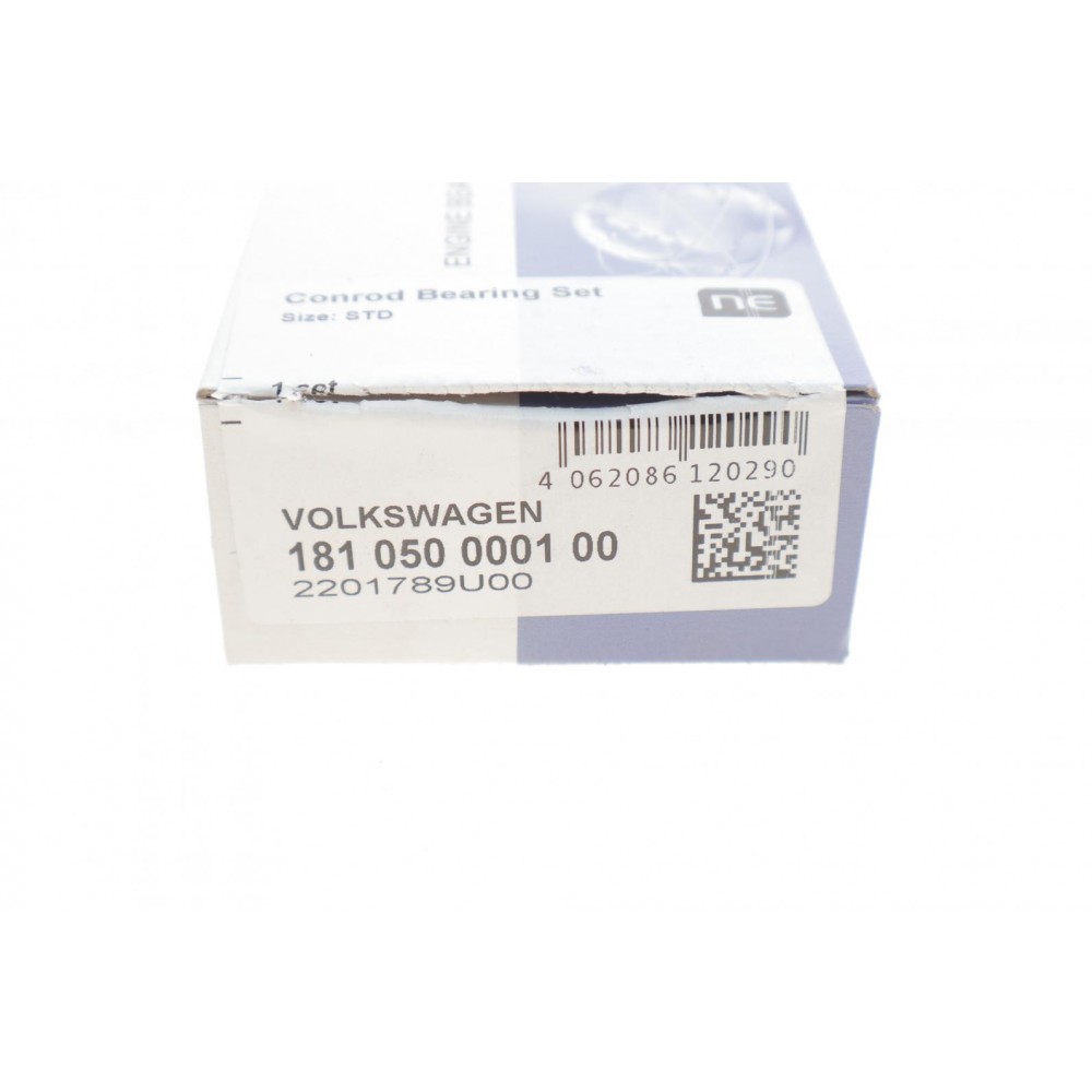 Вкладиші шатунні VW Golf/Passat/Caddy 1.6i/1.8i/2.0i (STD) = 6150500000