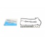 Прокладка кришки клапанів Mazda 323/626/MX-6 92- (к-кт) (R)