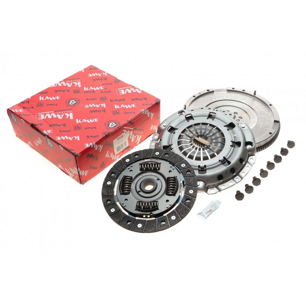 Демпфер (глухий) + комплект зчеплення Ford Transit Connect 1.8TDCi 02-13 (Valeo всередині)