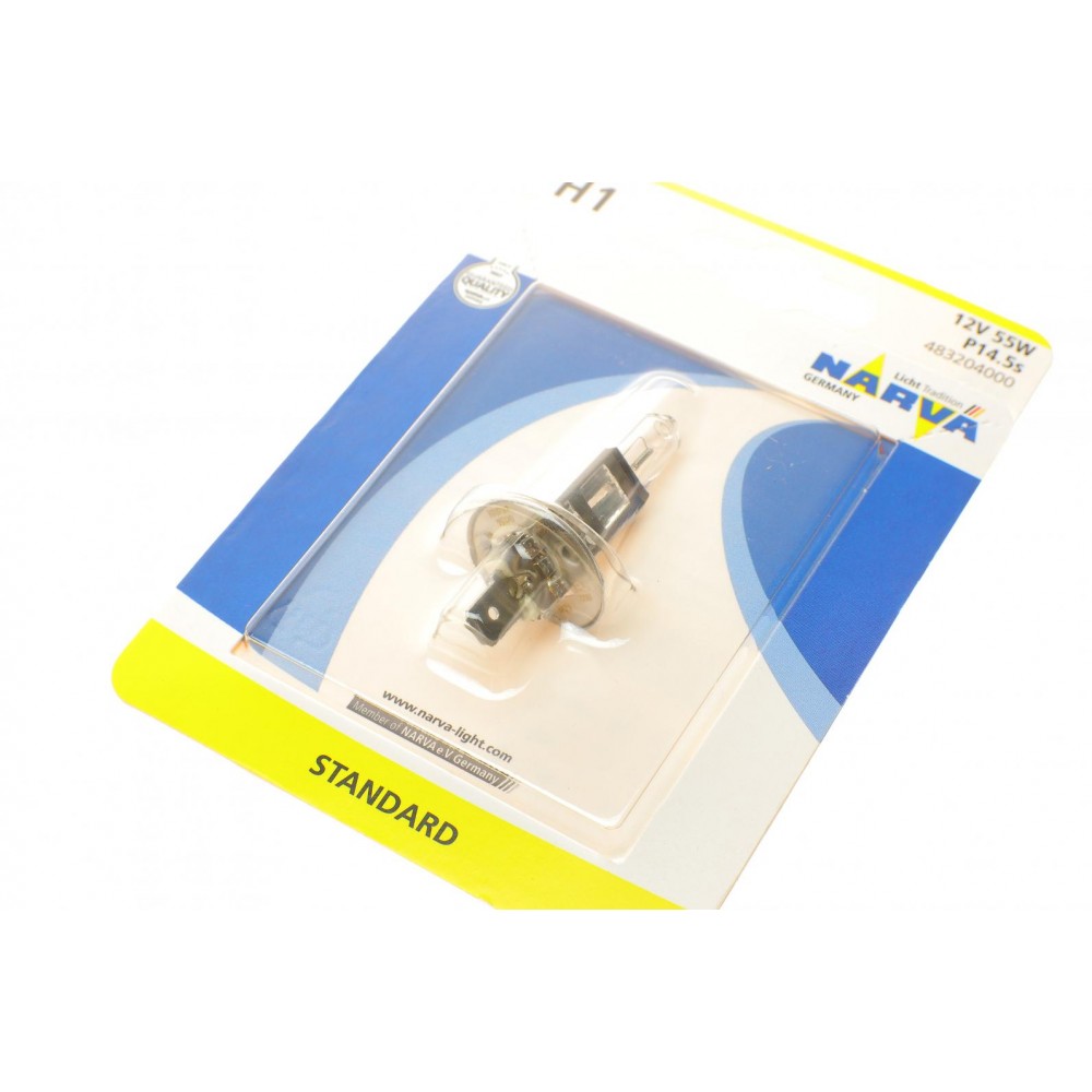 Автолампа H1 12V 55W P14.5s Standard (Blister)