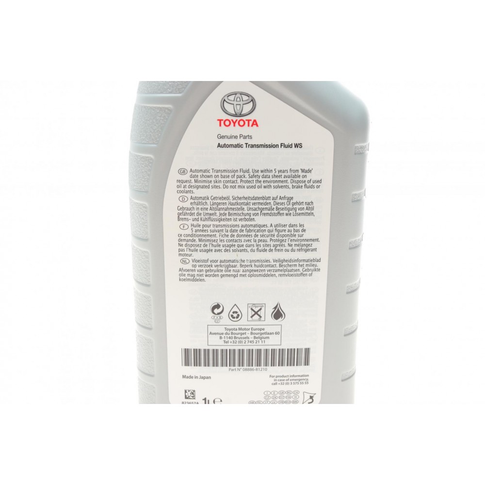 Олива АКПП ATF Typ WS (1L) (Toyota)