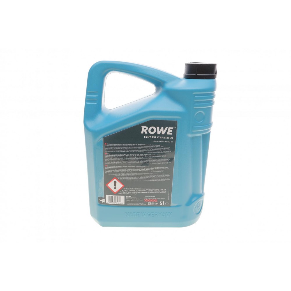 Олива 5W30 HIGHTEC SYNT RSR 17 (5L) (MB 226.52/RN17/RN 0700/0710) (ACEA C3)