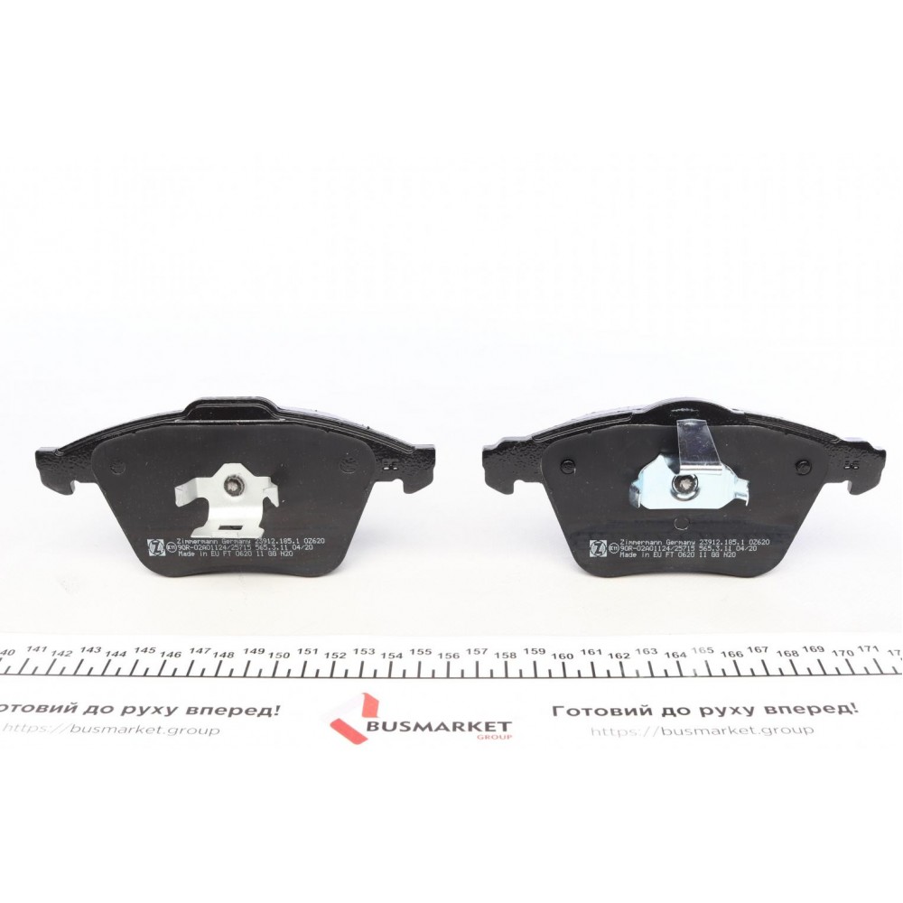 Колодки гальмівні (передні) Ford Focus/Mazda 3 05-14/Opel Vectra C 05-08/Volvo C30/S40/V40/V50 03-
