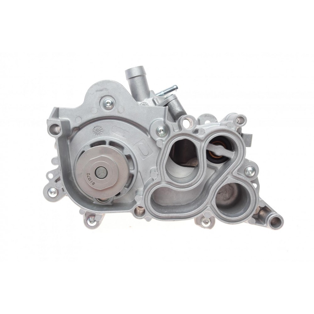 Помпа води Audi/Seat/Skoda/VW 1.0-1.4TSI/1.4-1.6 13- (28z)(B/B)(6 лоп)(з корпусом і 2 термостатами)