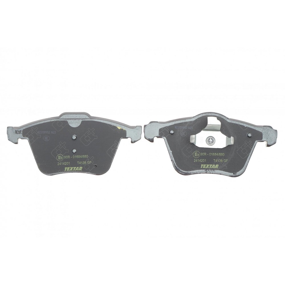 Колодки гальмівні (передні) Ford Galaxy/S-max/ Volvo S80/V60/V70 06- (Teves) Q+