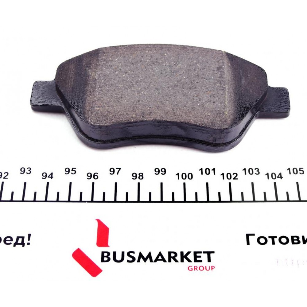Колодки гальмівні (передні) Fiat Doblo 01- (Bosch) Q+ (з датчиком)