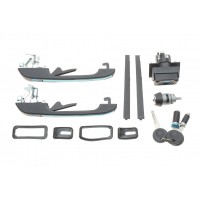 Комплект замків (3шт.) VW Golf II -91 (+ ручки/ключі)